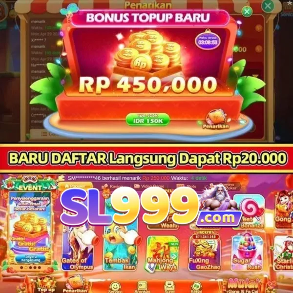 SL999 Bonus Member Baru 100%